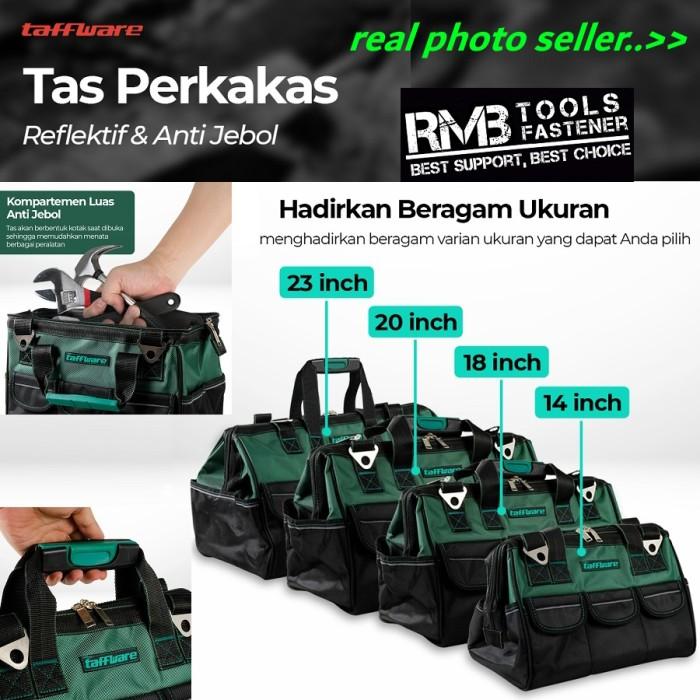 Gambar Toolbag Tool Bag Tas Perkakas / Tas Storage Peralatan Alat Tukang - 14 inch dari isnsol undefined Tokopedia