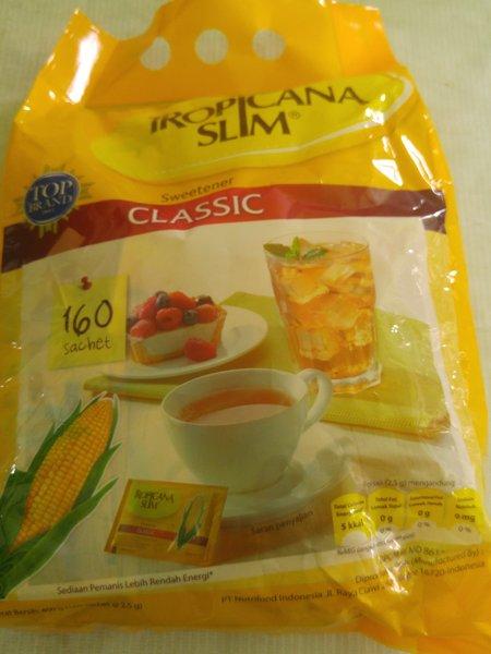 Gambar Ada GULA TROPICANA SLIM CLASSIC isi 160 Sachet dari githaulfi undefined Tokopedia