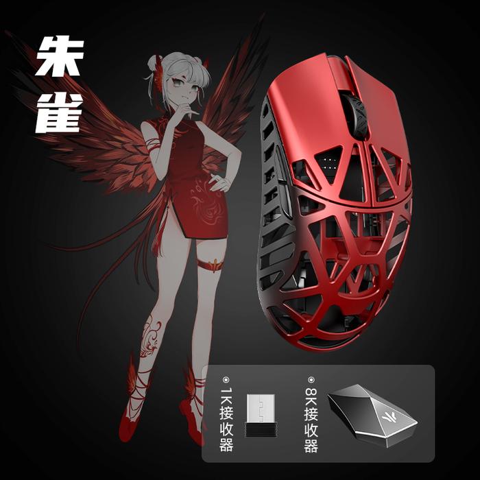 Gambar NEW New Wlmouse Beast x Max Wireless Mouse Magnesium Alloy Hollow Out Bluetooth Mouse - Red TTC Micro dari Toko Manis dan Anggun undefined Tokopedia
