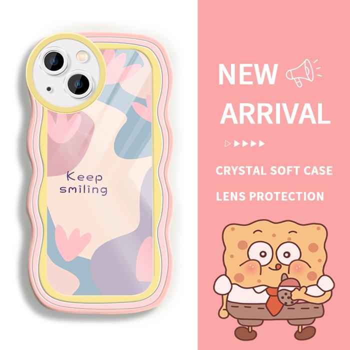 Gambar Case For OPPO A7 A7n A71 2017 2018 A72 A74 4G A74 5G A76 A77 4G A77s A78 4G A78 5G A7x A8 A83 Silikon Camera Lens Protection Stacking Soft Case Murah Floral Simple Creative - Style3, OPPO A71 2017 dari parabatokoresmi undefined Tokopedia