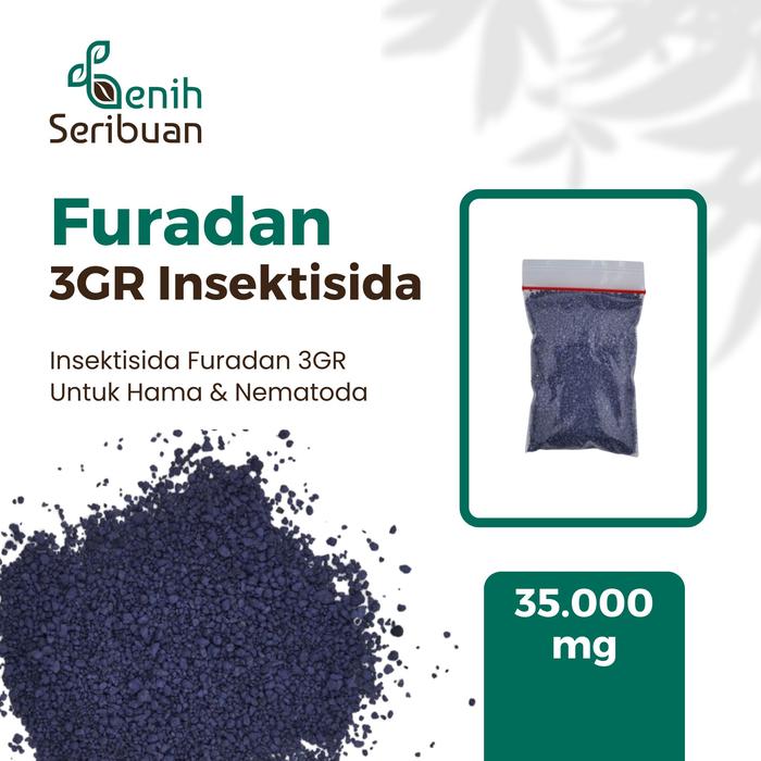 Gambar Insektisida Sistemik Furadan 3GR - Nematisida Pengendali Hama Tanaman - FURADAN 3GR - dari Benih Seribuan undefined Tokopedia