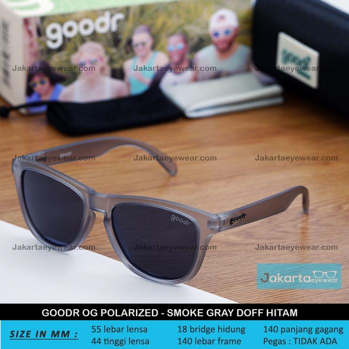 Gambar Promo Kacamata Hitam GOODR Best seller - Abu - Lens Hitam dari Jakartaeyewearcom undefined Tokopedia