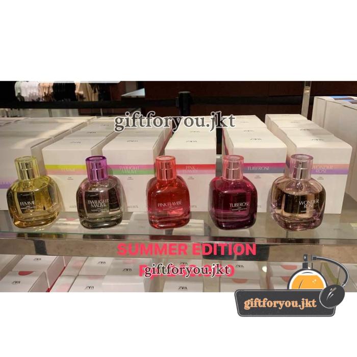Jual Parfum Zara Summer Winter Edition Wonder Rose Femme