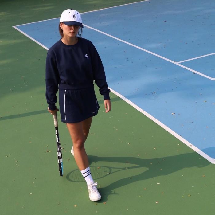 Gambar First Time Round - Classic List Skort - Oxford - L dari First Time Round undefined Tokopedia