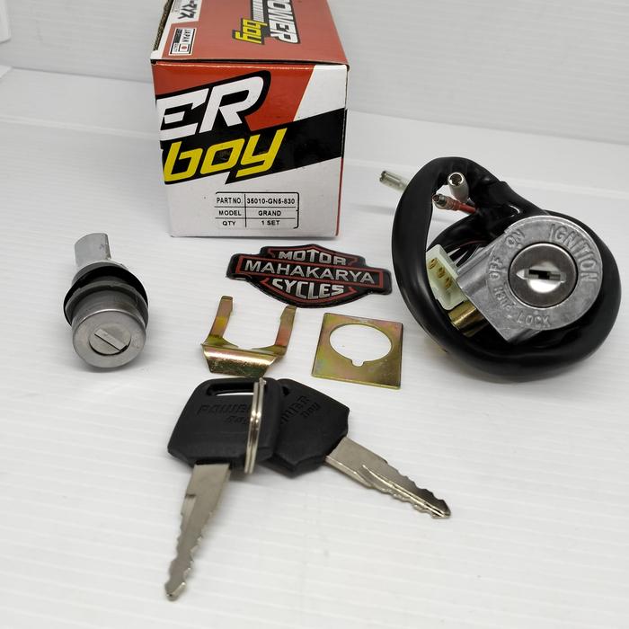 Gambar KUNCI KONTAK SUPRA GRAND KARISMA FIT NEW MERK POWERBOY - GRAND dari Mahakarya Motor1 undefined Tokopedia