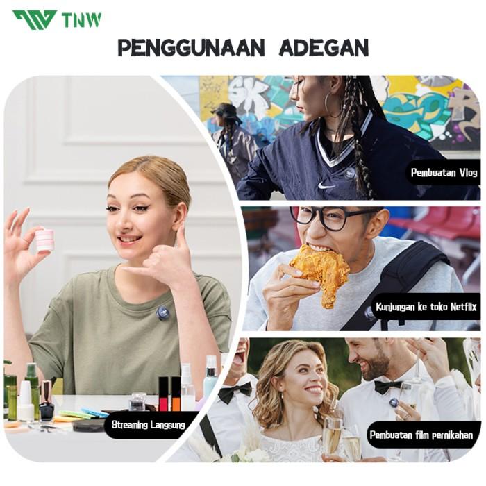 Gambar TNW A30 WIRELESS CLIP ON MIC MICROPHONE DUAL MIKROFON WIRELESS MIKROFON HP LAVALIER MICROPHONE WIRELESS PLUG & PLAY LAPEL MIC DAN CHARGING CASE FOR TIKTOK YOUTUBE FACEBOOK LIVE STREAM dari Cipta Melodi store undefined Tokopedia