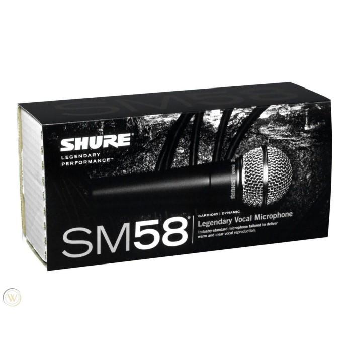 Gambar SHURE SM58-LC / SM58 / SM58LC DYNAMIC INSTRUMENT MICROPHONE ORIGINAL dari Cipta Melodi store undefined Tokopedia