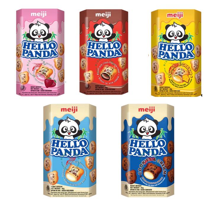 Gambar Meiji HELLO PANDA Biskuit isi 45g dari rajasena undefined Tokopedia