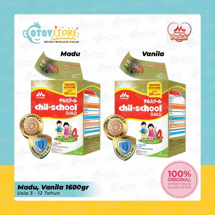Gambar Morinaga Chil School Gold Vanila Madu 1600 Gram dari vanesa mart4 undefined Tokopedia
