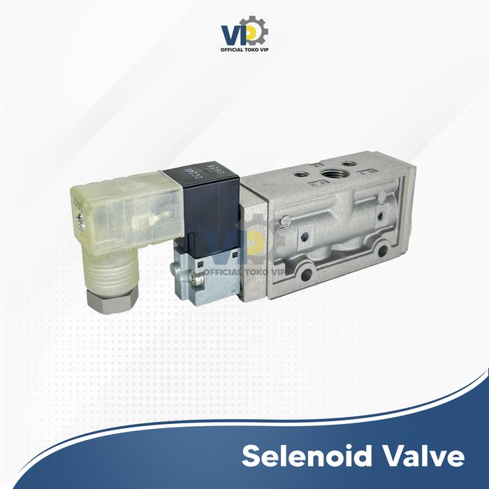Jual 5-port Solenoid Valve CKD A4F010-06-L DC24 / CKD Solenoid 