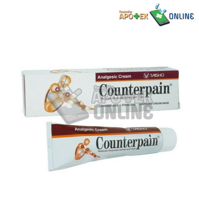 Gambar COUNTERPAIN CREAM TUBE 60GR dari Apotek Central Sarolangun undefined Tokopedia