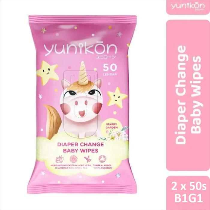 Gambar Yunikon Baby Wipes Tissue Basah Bayi B1G1 50 s - Diaper Change dari BAYININJA undefined Tokopedia
