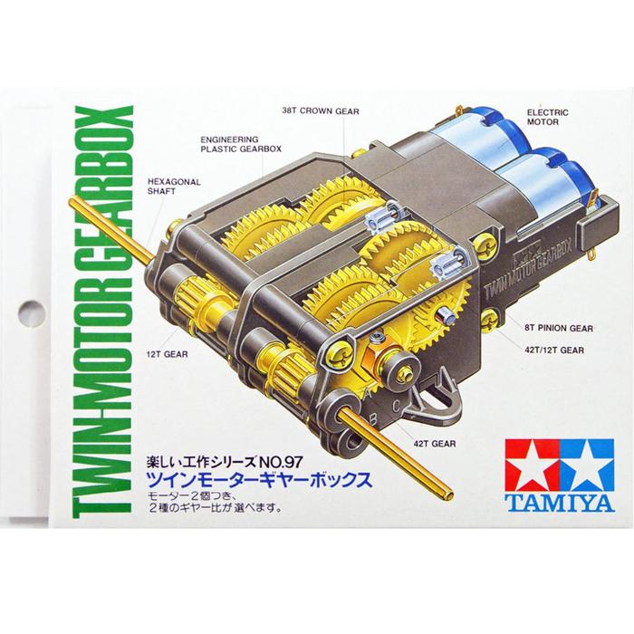 Gambar Tamiya 70097 Twin Motor Gearbox Set For RC DIY Construction/Robotics Model Kit dari azauro undefined Tokopedia