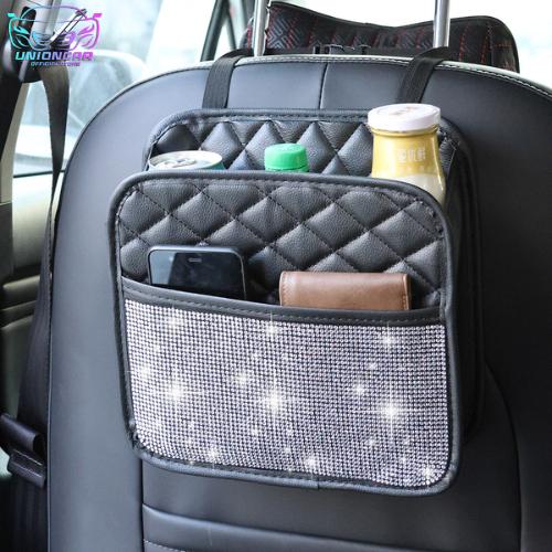 Gambar Car Seat Organizer Mobil Car Organizer Mobil Multifungsi Kulit Premium Universal - Silver dari CARLOVEROFFICIAL undefined Tokopedia