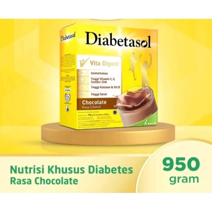 Gambar DIABETASOL 950 GR TERMURAH - Coklat+mug dari adreiii undefined Tokopedia