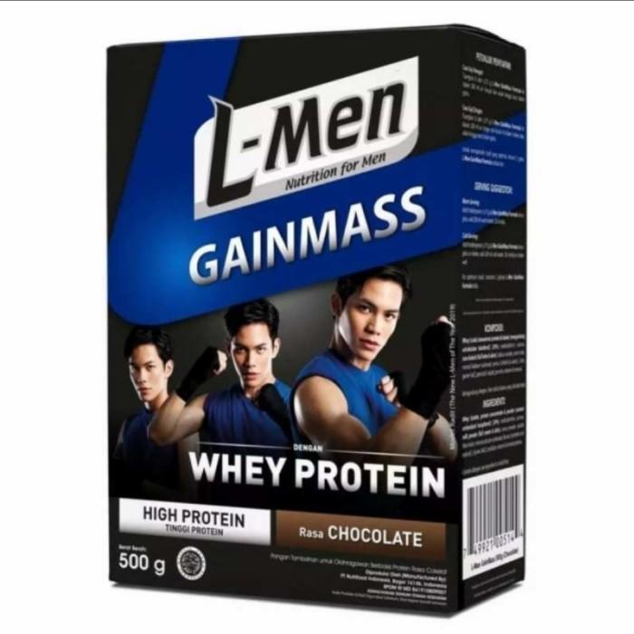 Gambar l men gain mass 500 gram chocolate l-men gainmass Limited dari sania vivi undefined Tokopedia