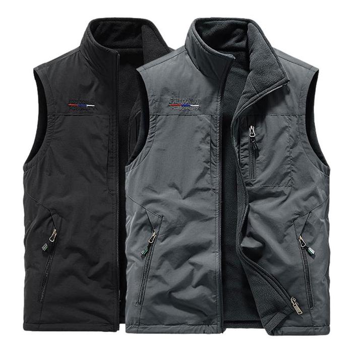 Local GOLF Simple Fleece VEST | Black 【公式通販】