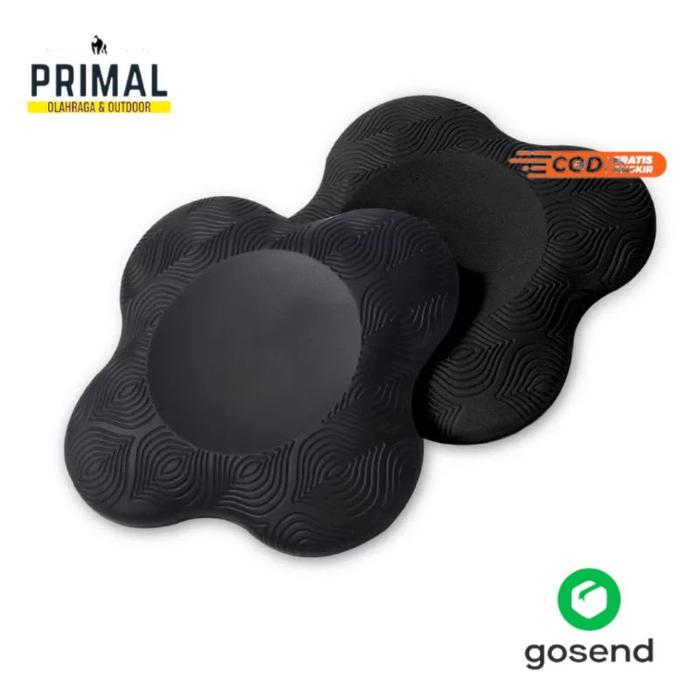 Gambar 2 PCS  Pad Pelindung lutut rotection pelindung sendi siku Kaki Tangan Yoga Fitness pad pelindung bantalan lutut pergelangan Knee Pad Yoga Knee Wrist Hand Mat DEDOMON Gliding Discs Yoga Gym Fitness Equipment - G1 - Hitam 2 lembar dari easzhh undefined Tokopedia