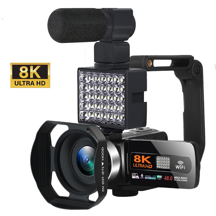 Jual HDR 8K Digital Video Camera Night Vision 48MP WIFI Webcam