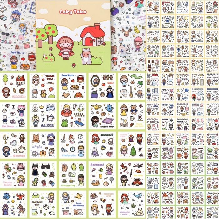 Jual [BD] edukasi mainan anak diy project sticker set box multi surface ...