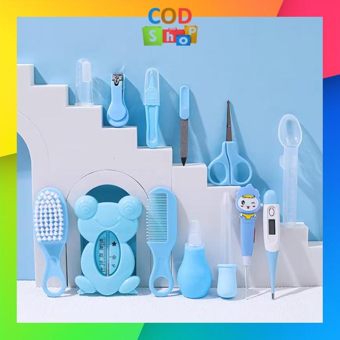 Gambar COD - 6026 Baby Care Kit Set 10 in 1 / Perlengkapan Bayi 10 in 1 / Kit Newborn 10 in 1 / Infant Healthcare Grooming Set dari CASEHPA undefined Tokopedia