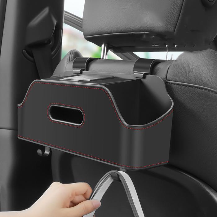 Gambar Car Multifunctional Tissue Storage Box Handbag Hook Accessory Phone and Tablet Stand Place Water Cup Creative Portability dari Aphithea undefined Tokopedia