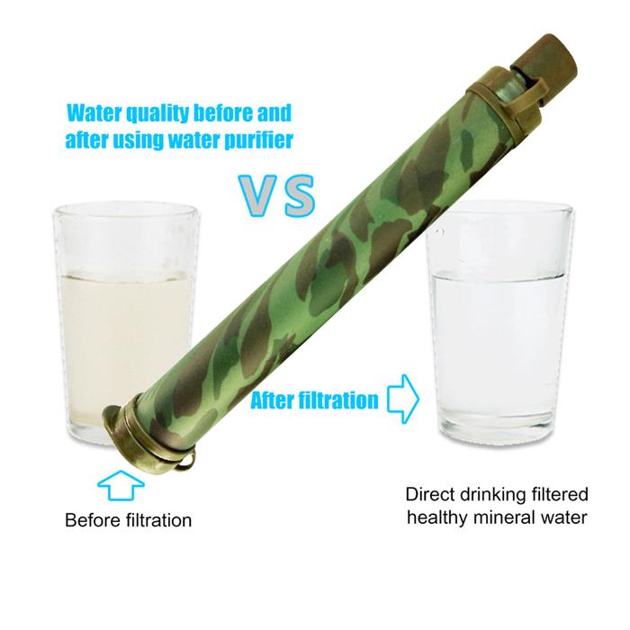 Gambar Camping Water Filter Tourism Straw Water Purifier Filtration System dari ROYAL RICHE undefined Tokopedia