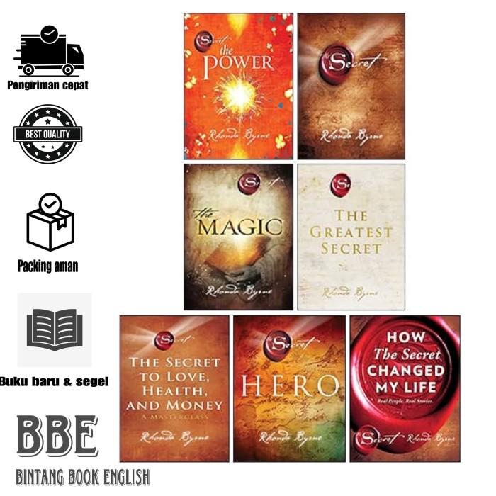 Gambar Secret Series Collection 7 Books Set By Rhonda Byrne (English/Indonesia) - The secret, English dari BintangBook_NEW undefined Tokopedia