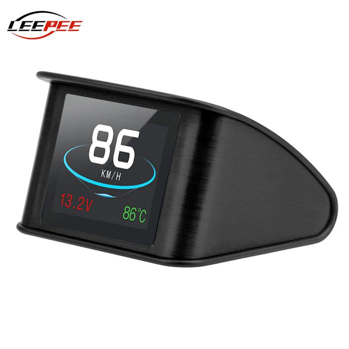 Gambar Car HUD P10 Head Up Display OBD2 Test On Board Computer Digital Speedometer Meter Electronics Automotive Accessories Cartronics dari TOKO CEMPED AWI55 undefined Tokopedia