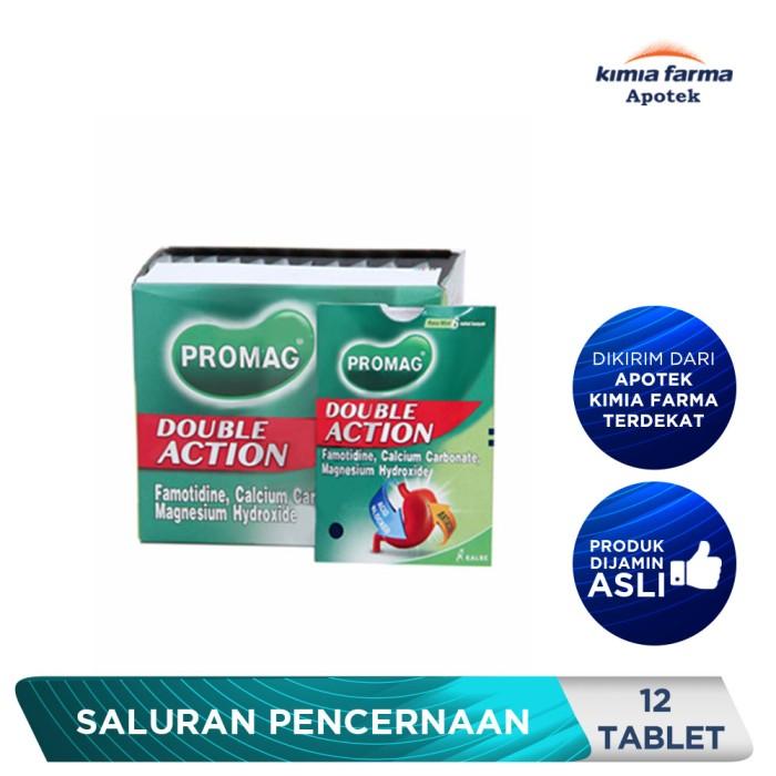 Gambar PROMAG DOUBLE ACTION DUS 12 TABLET / OBAT MAAG / KIMIA FARMA dari Kimia Farma Apotek Bodetabek undefined Tokopedia