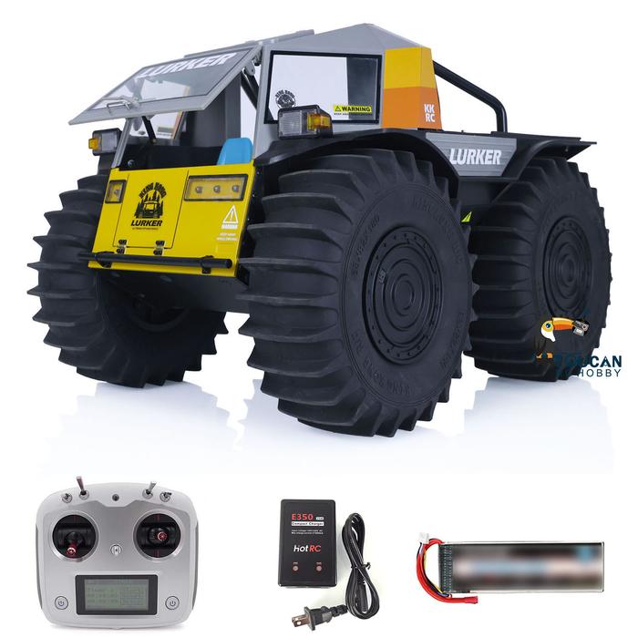 Gambar 1/10 RC Off-road Vehicle All-terrain Crawler Cars D-E077 Amphibious Remote Control Climbing Car Toucan Model for Adults dari TOKO ACESORIES88 undefined Tokopedia