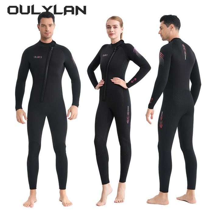 Jual 2024 5mm Neoprene Wetsuits Full Body Scuba Diving Suits for