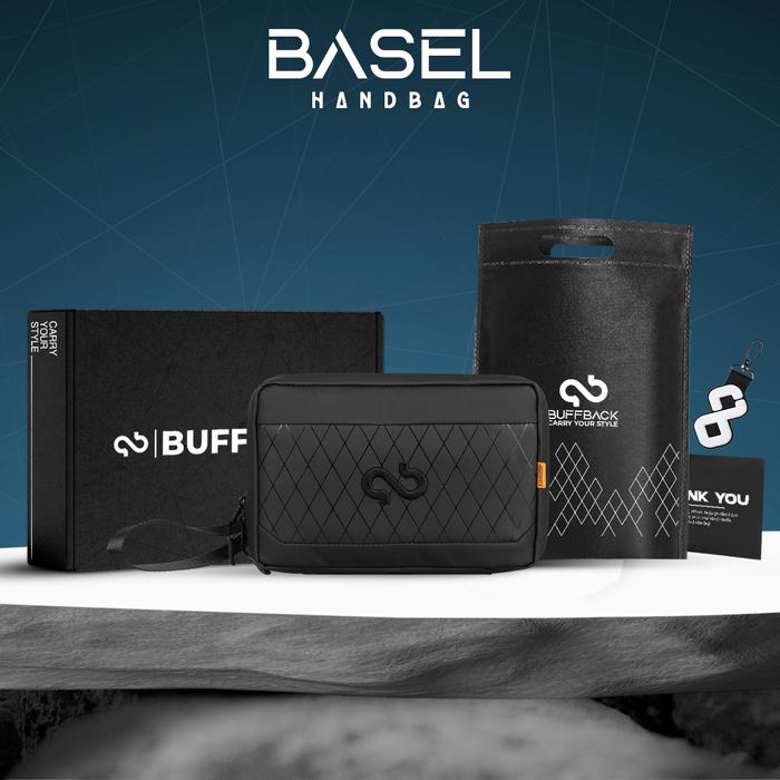 Gambar Buffback - Handbag BASEL | Pouch | Tas Tangan | Clutch | Slingbag - Hitam dari Buffback Shop undefined Tokopedia