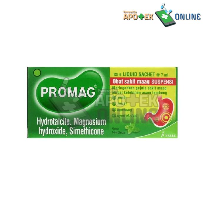 Gambar PROMAG SUSPENSI SACHET 7ML dari Apotek Satrio Cinunuk Cileunyi undefined Tokopedia