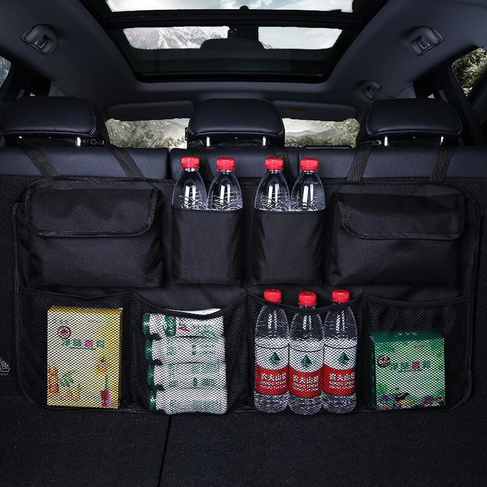 Gambar Car Trunk Storage Bag Collapsible High Capacity Rear Seat Storage Bag dari Keisyastor undefined Tokopedia