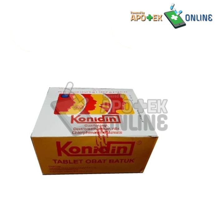 Gambar KONIDIN STRIP 4 TABLET/ BATUK dari Apotek Maesan Sumbersari undefined Tokopedia
