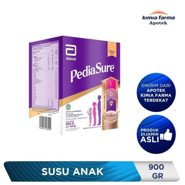 Gambar PEDIASURE COKLAT 900 GR / SUSU ANAK / KIMIA FARMA dari Kimia Farma Apotek Jawa Timur OS undefined Tokopedia