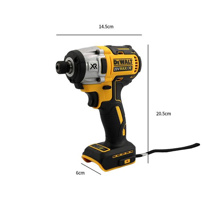 Gambar DEWALT DCD887 20v 1/4 inches Brushless Impact Driver Power Tool Wireless Electric Drill Electric Screwdriver Portable dari Indah Permatasari Shop undefined Tokopedia