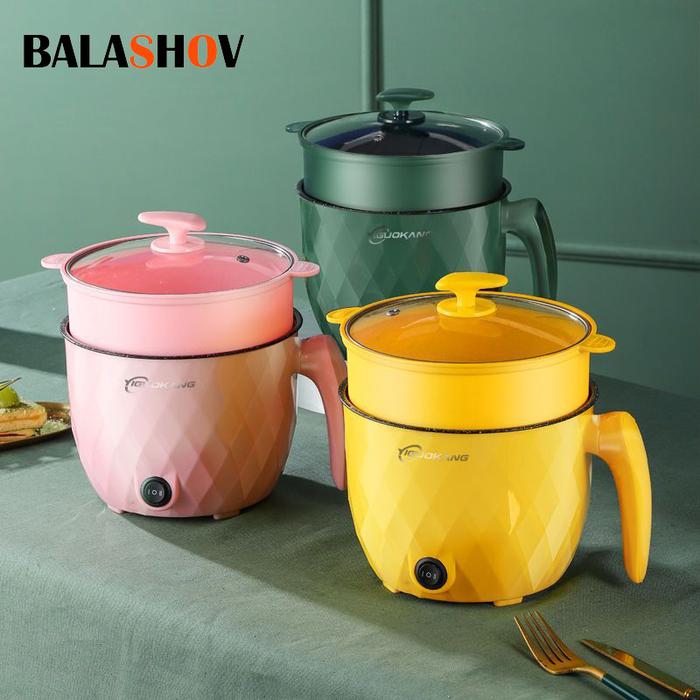 Gambar 1.8L Multifunctional Electric Rice Cooker Mini Non-stick Cookware Multicooker for Home and Kitchen Appliances Pan Pots Offers dari Duelstore-07 undefined Tokopedia