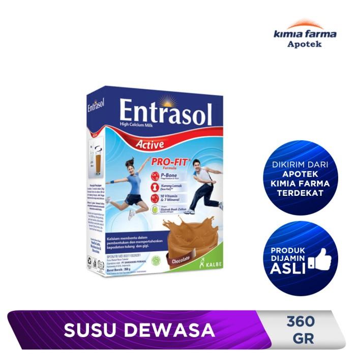 Gambar ENTRASOL ACTIVE COKLAT 360 GR / SUSU DEWASA / KIMIA FARMA dari Kimia Farma Apotek Jawa Barat OS undefined Tokopedia