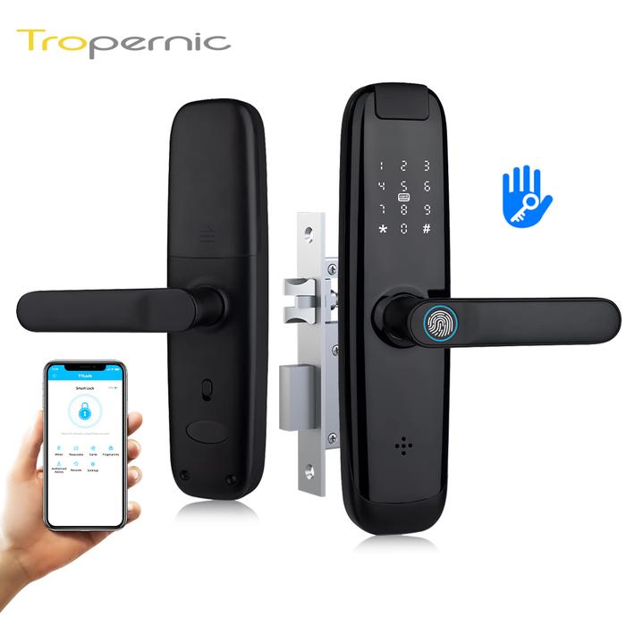 Gambar Cerradura Inteligente Ttlock App Smart Home Security Fingerprint dari Keisyastor undefined Tokopedia