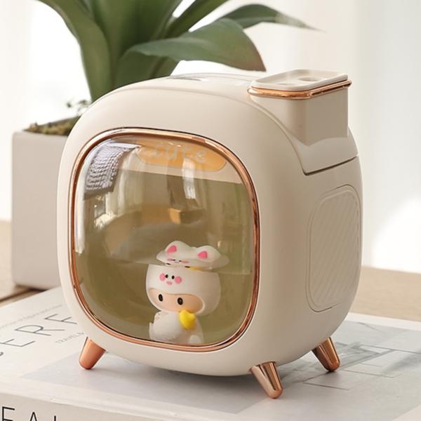 Gambar sari- 【GARANSI 6 BULAN】UNIG Cute Mini Home Desktop Humidifier A330, Air Humidifiers Home Office For Bedroom, Cool Mist Purification Mini Humidifiers - White dari sari rimba store undefined 5 Tokopedia