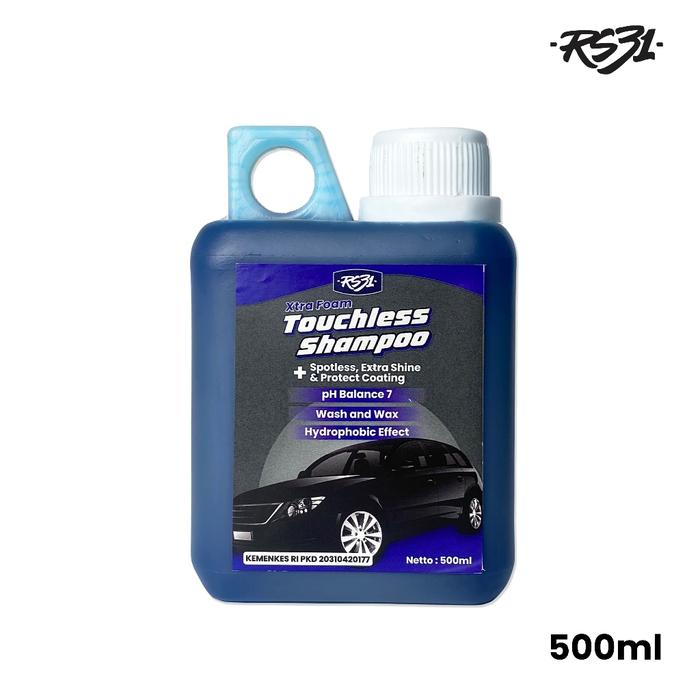 Gambar RS31 Touchless Shampoo, Sampo Sabun Cuci Kendaraan Pembersih Car Bodi Mobil Motor Tanpa Sentuh, Xtra Foam Wash & Wax pH Balanced Netral 1 Liter - 500ml dari RS31 CLOTHING undefined Tokopedia