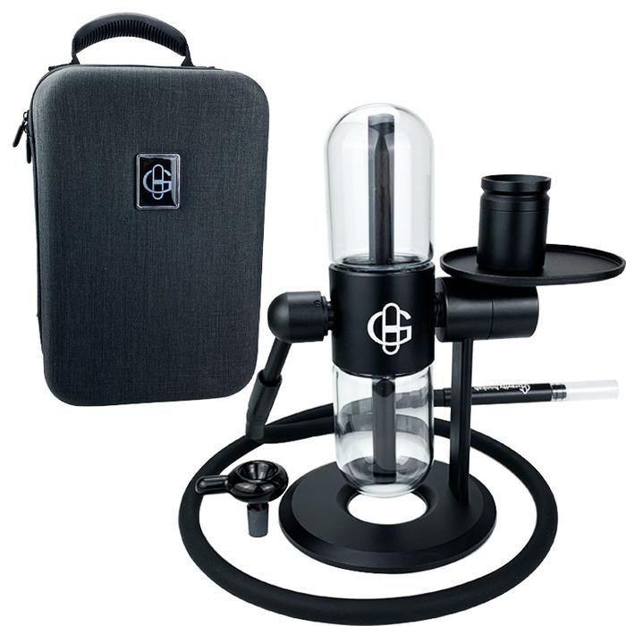 Gambar JOK JUK Mini Glass Gravity Hookah Set with Handbag 360 Rotate Water Pipe Magic Shisha Complete Kit Cachimbas Smoking Accessories dari YAHIKO SAFARAHIKA8469 undefined Tokopedia