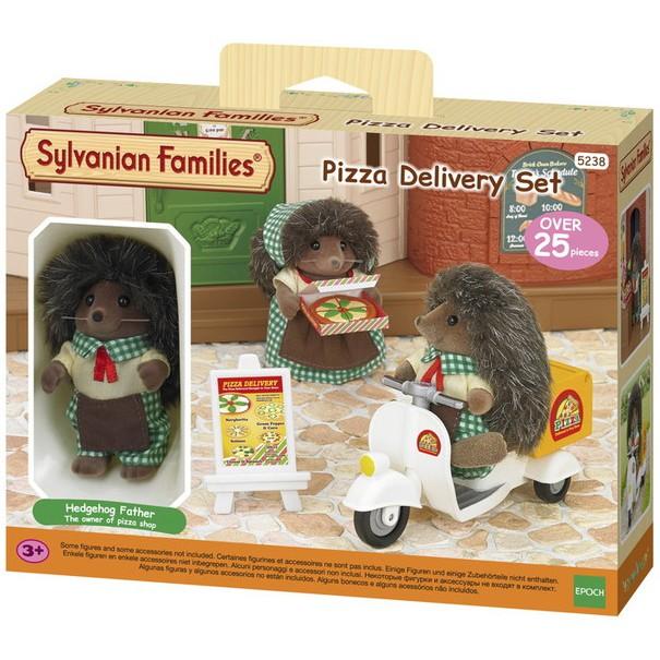 Jual [Baru] Mainan Koleksi Sylvanian Families Pizza Delivery Set - Main Image