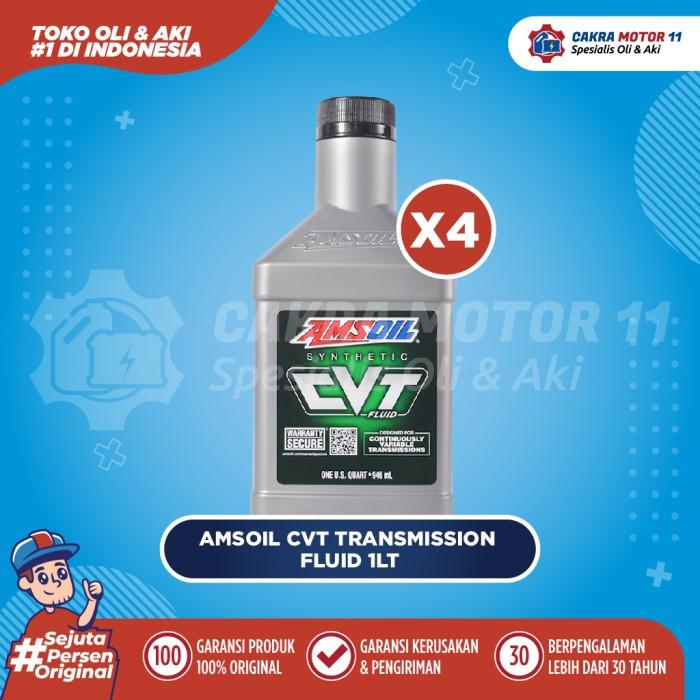 Gambar PAKET BUNDLE AMSOIL CVT TRANSMISSION FLUID dari Turbo Trends-2 undefined Tokopedia