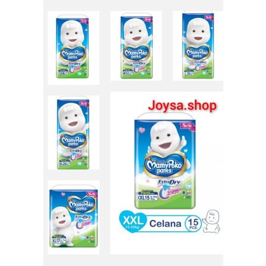 Gambar New Item! Mamypoko Pants Extra Dry S 38 M 32 L 30 XL 17 XXL 15 XL 26 XXL 22 dari ChicClicks undefined Tokopedia