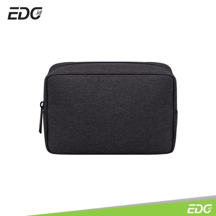 Gambar PREMIUM Tas Travel Organizer Tech Pouch Accessories Storage Bag Multifungsi - Black dari TOKO BUBUI undefined Tokopedia