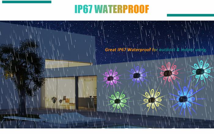 Gambar 8~12 Hours Working Time Solar LED Light Outdoor ABS Low Wattage RGB Garden Lighting Fence with Shadow for Holiday Decorations dari BengkelAcc_ undefined Tokopedia