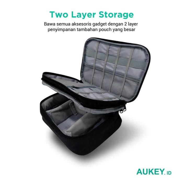 Gambar TERMURAH Aukey Travel Kit Accessories Organizer Pouch Bag Water - 24x10x12cm Bag dari farida_shop 88 undefined Tokopedia